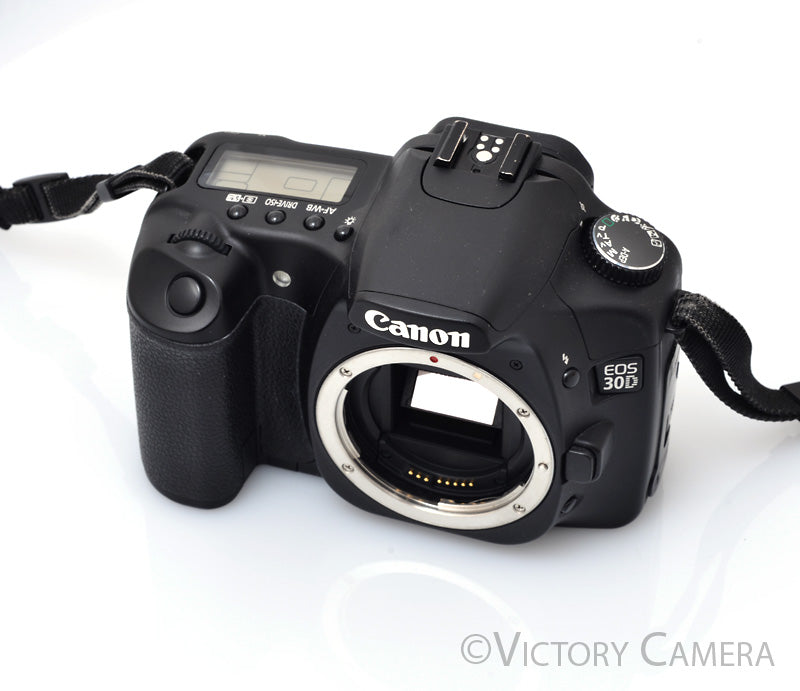Canon EOS 30D 8.2MP Digital SLR Camera Body w/ Charger [EXC+] - Victory Camera
