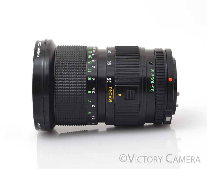 Canon NFD 35-105mm f3.5 (late version) Manual Focus Zoom Lens [EXC+] - Victory Camera