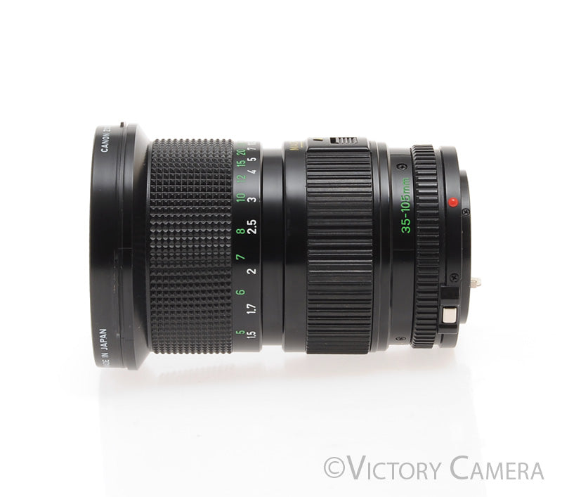 Canon NFD 35-105mm f3.5 (late version) Manual Focus Zoom Lens [EXC] - Victory Camera