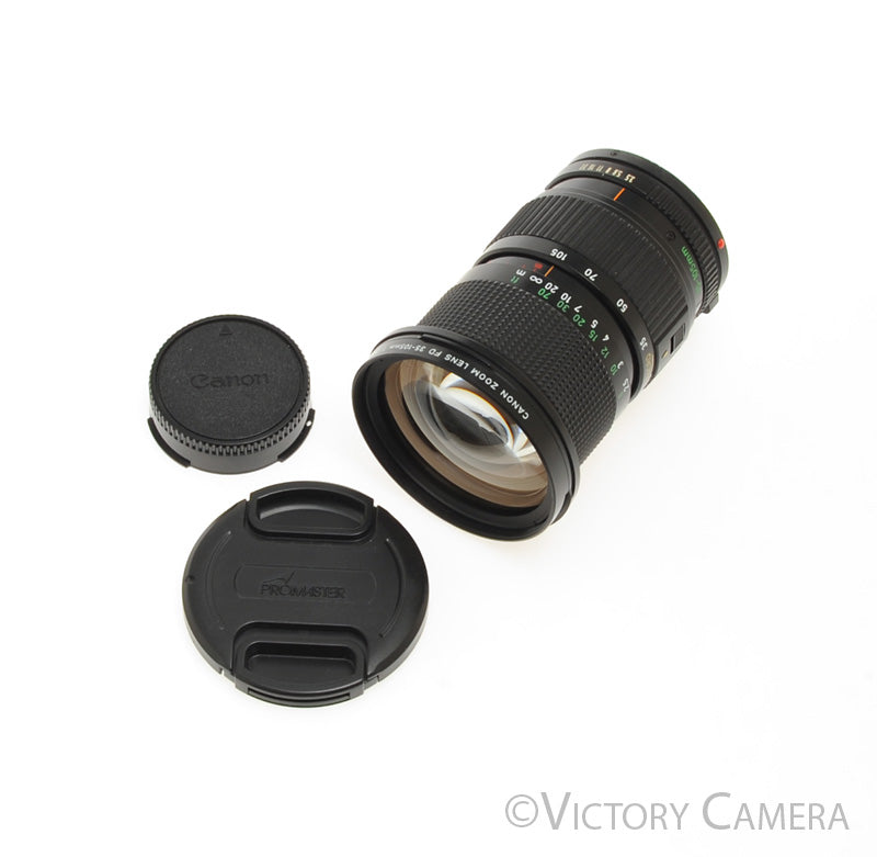 Canon NFD 35-105mm f3.5 (late version) Manual Focus Zoom Lens [EXC+] - Victory Camera