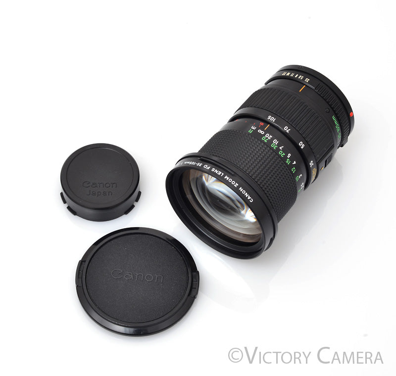 Canon NFD 35-105mm f3.5 (late version) Manual Focus Zoom Lens [EXC+] - Victory Camera
