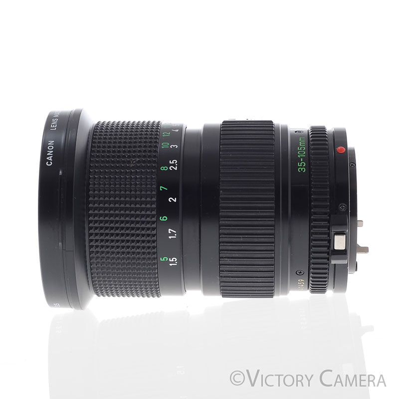 Canon FD 35-105mm f3.5 Manual Focus Zoom Lens -Slight Haze- [GOOD] - Victory Camera