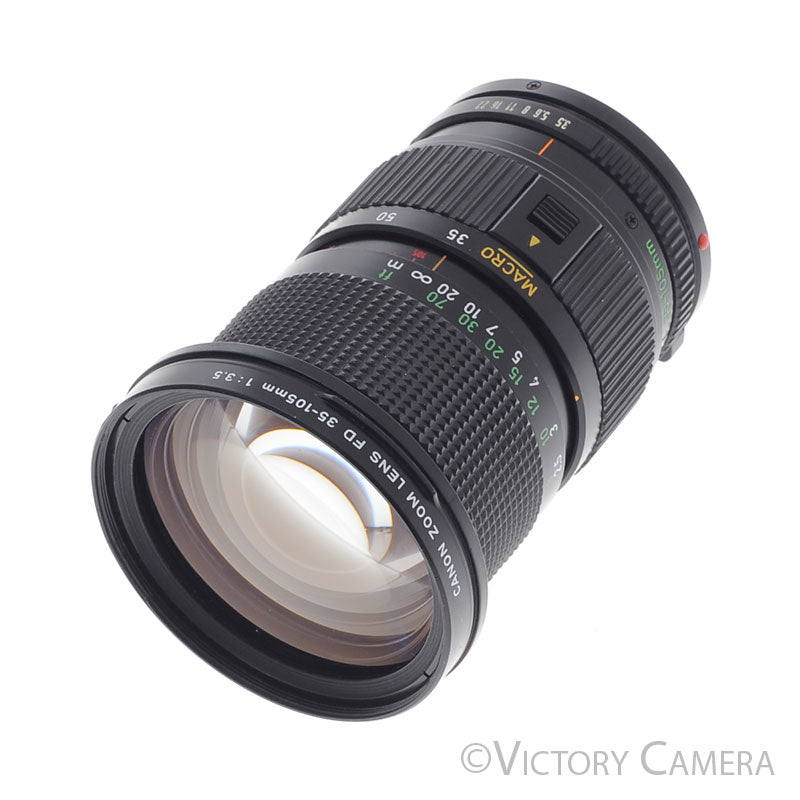 Canon FD 35-105mm f3.5 (late version) Manual Focus Zoom Lens [EXC] - Victory Camera