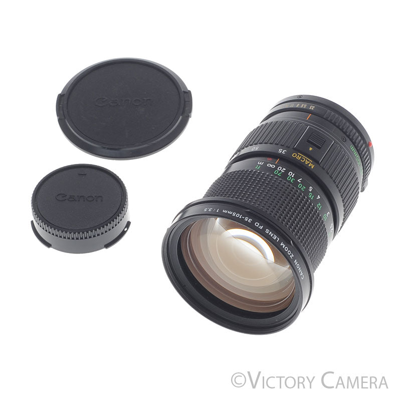 Canon FD 35-105mm f3.5 (late version) Manual Focus Zoom Lens [EXC] - Victory Camera