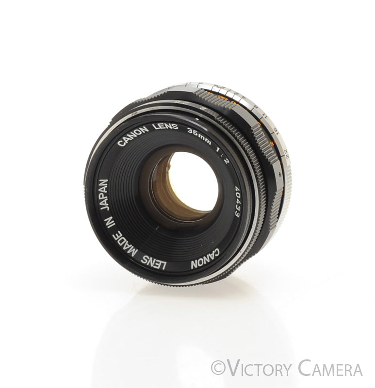AS-IS🍀Canon 35mm 2.8 Lens LTM L39 MF Leica Screw Mount From JAPAN[Read AS-IS🍀Canon 35mm 2.8 Lens LTM L39 MF Leica Screw Mount From JAPAN[Read
