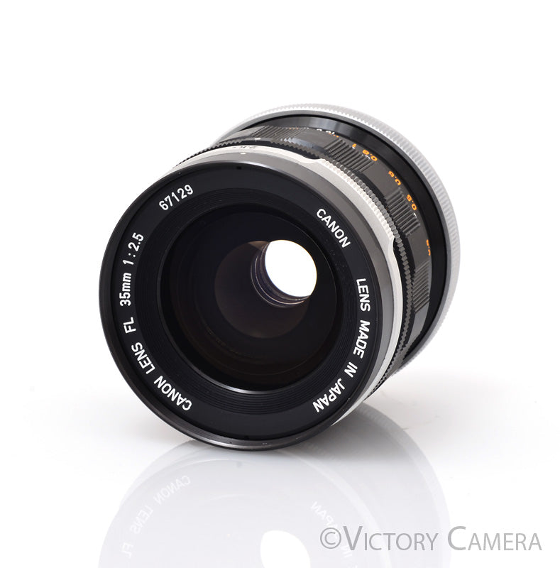 Canon FL 35mm f2.5 Wide Angle Prime Lens for FL/FD [EXC] - Victory Camera