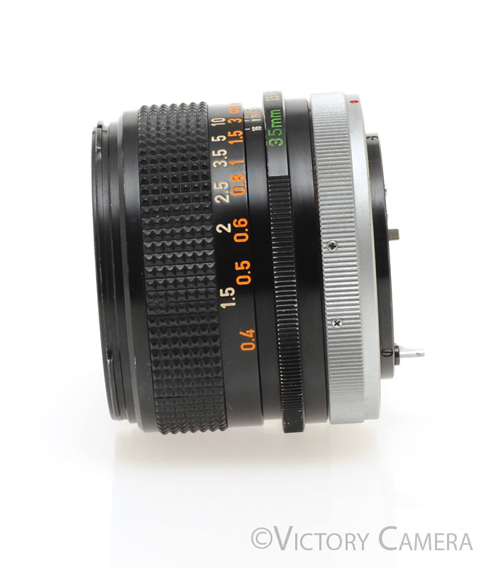 Canon FD 35mm f3.5 Wide Angle Prime Lens [EXC+] - Victory Camera