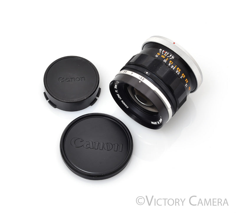 Canon FL 35mm f2.5 Wide Angle Prime Lens for FL/FD [EXC] - Victory Camera