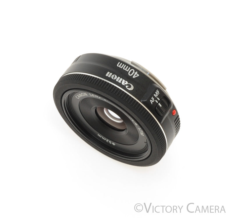 Canon EOS EF 40mm f2.8 STM Pancake Prime Lens [EXC+] - Victory Camera