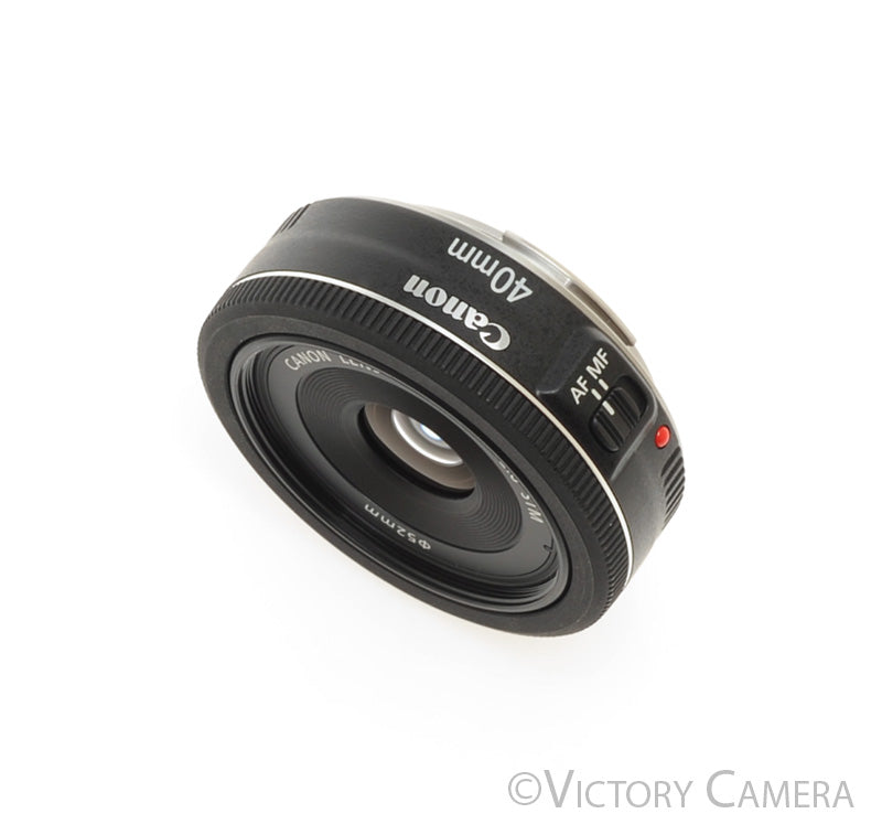 Canon EOS EF 40mm f2.8 STM Pancake Prime Lens [EXC+] - Victory Camera