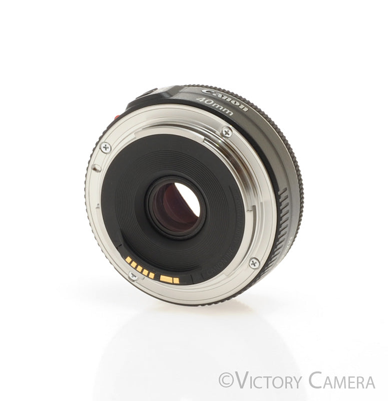 Canon EOS EF 40mm f2.8 STM Pancake Prime Lens [EXC+] - Victory Camera