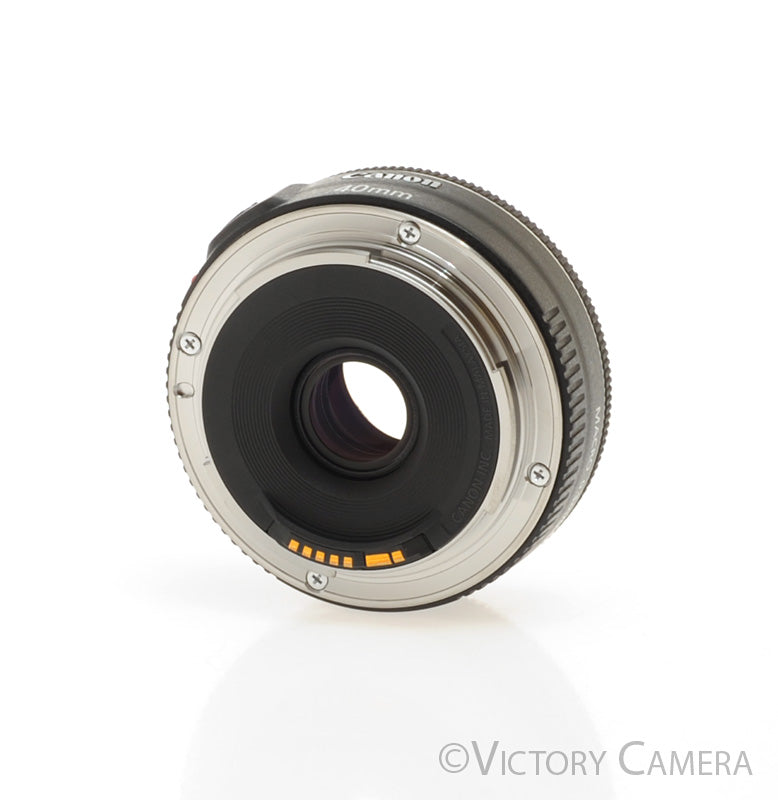 Canon EOS EF 40mm f2.8 STM Pancake Prime Lens [EXC+] - Victory Camera