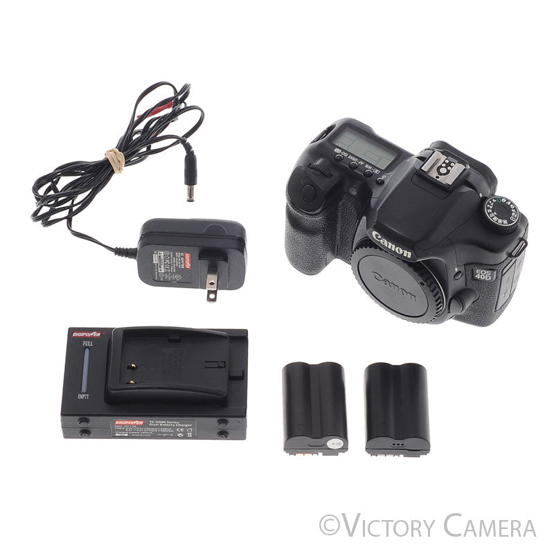 Canon EOS 40D 10.1MP Digital SLR Camera Body w/ Battery & Charger  [EXC-] - Victory Camera