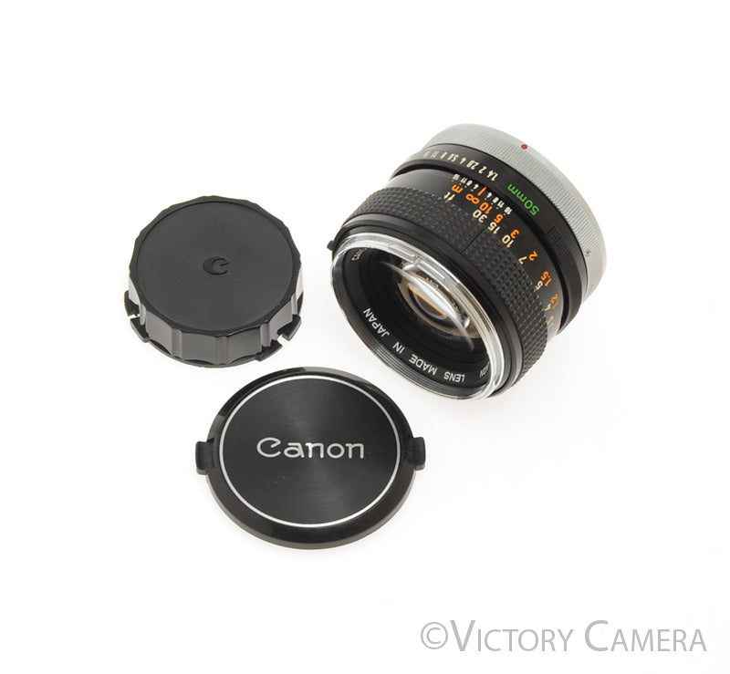 Canon FD 50mm f1.4 Fast Prime Lens [EXC+]