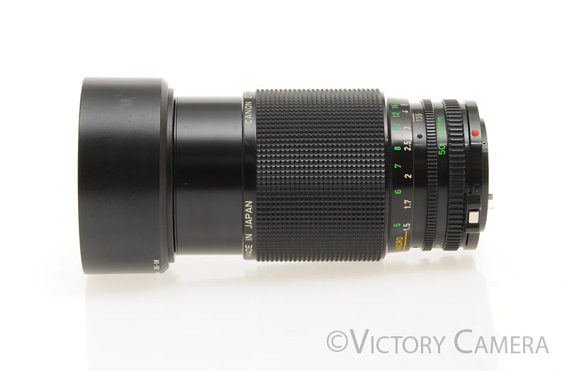 Canon FD 50-135mm f3.5 (late version) Manual Focus Zoom Lens [EXC] - Victory Camera
