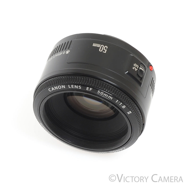 Canon EF EOS 50mm F1.8 II AF Lens -Clean- - Victory Camera