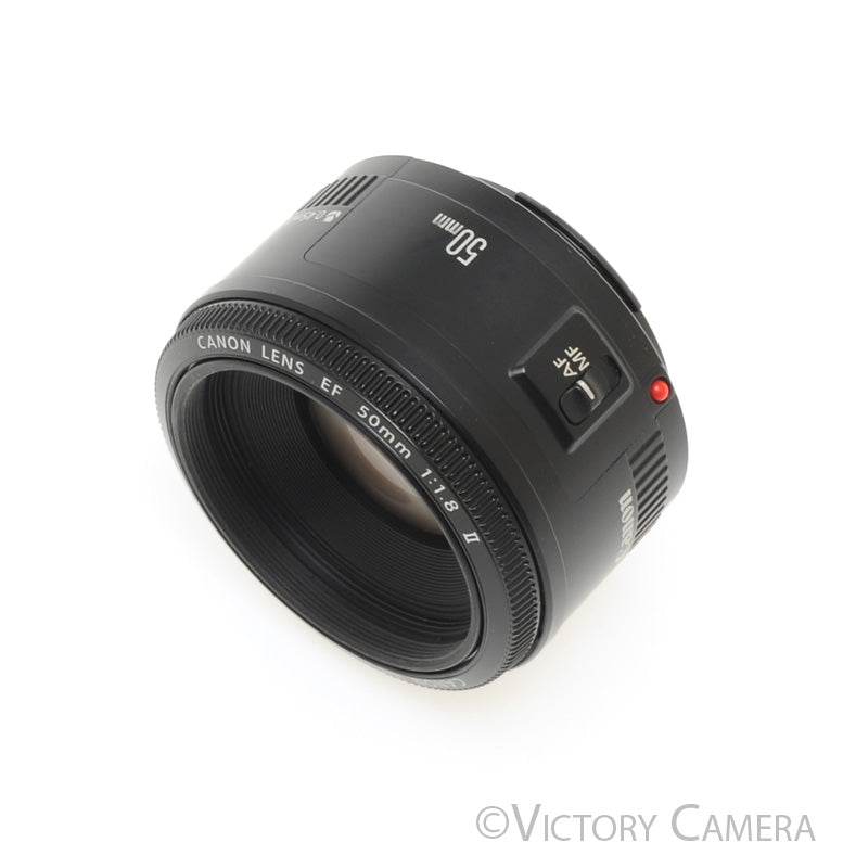 Canon EF EOS 50mm F1.8 II AF Prime Lens [EXC+] - Victory Camera