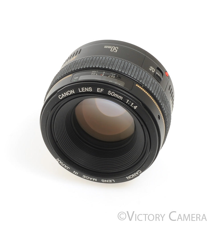 Canon EOS EF 50mm f1.4 USM Autofocus Prime Lens [MINT-] - Victory Camera