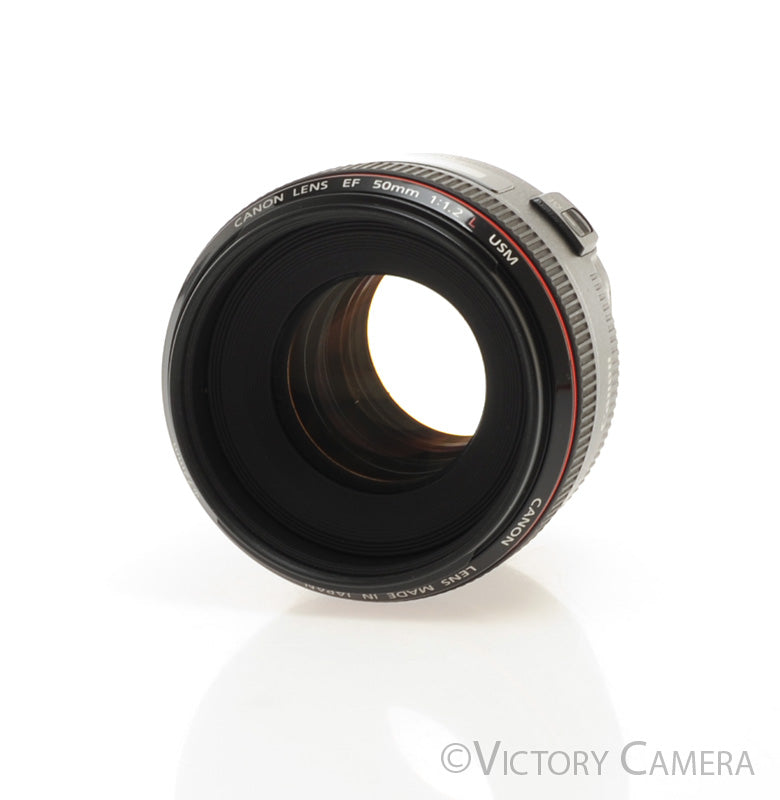 Canon EOS EF 50mm f1.2 L Series USM Prime Lens -Small Mark- [EXC-] - Victory Camera