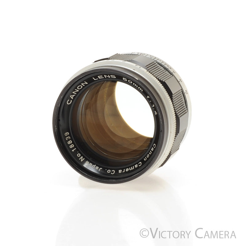 Canon 50mm f1.4 LTM L39 Leica Screw Mount Lens [EXC+]