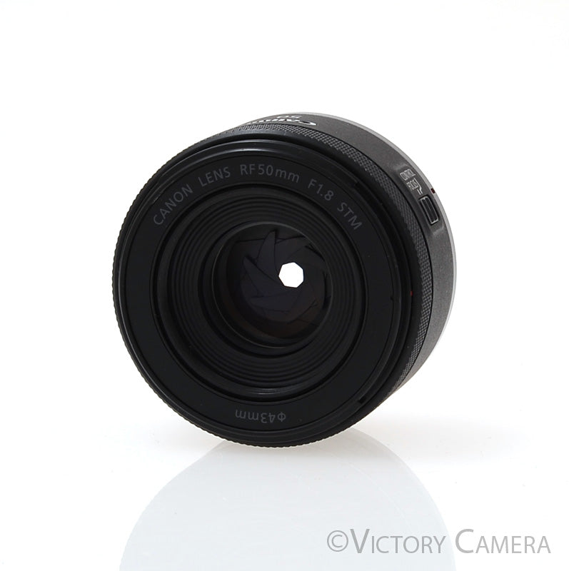 Canon RF 50mm f1.8 STM Portrait Prime Lens [EXC+] - Victory Camera
