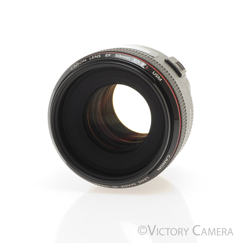 Canon EOS EF 50mm f1.2 L Series USM Prime Lens [MINT-] - Victory Camera