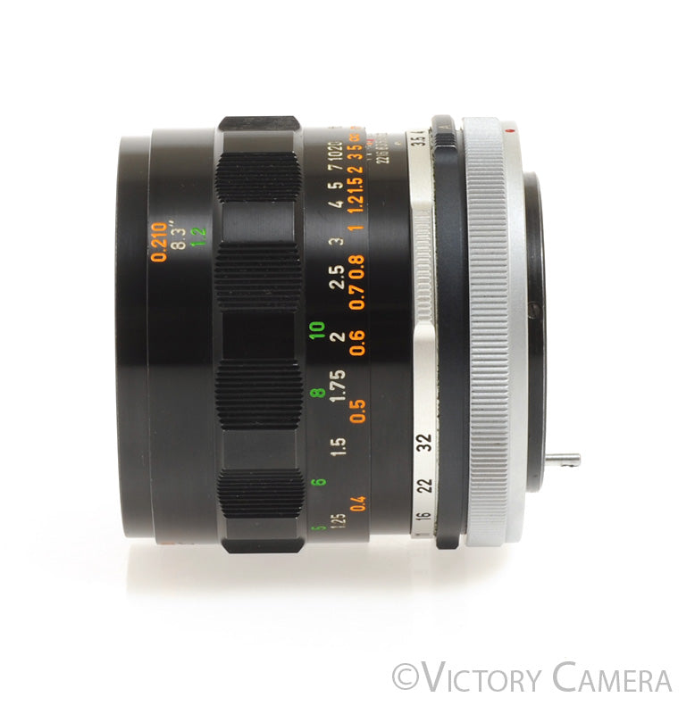 Canon FL 50mm f3.5 Macro Prime Lens w/ Life Size Adapter 1:1 Extension [EX+] - Victory Camera