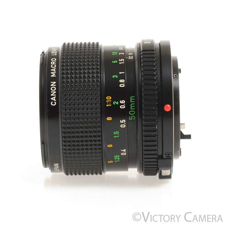 Canon FD 50mm f3.5 (late version) Macro Prime Lens [EX+] - Victory Camera
