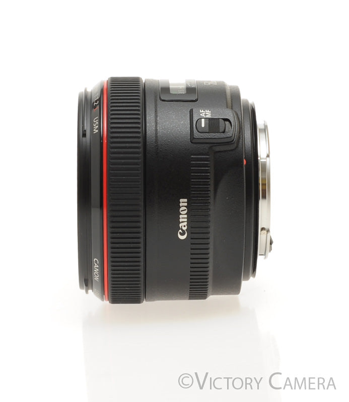 Canon EOS EF 50mm f1.2 L Series USM Prime Lens [MINT-] - Victory Camera