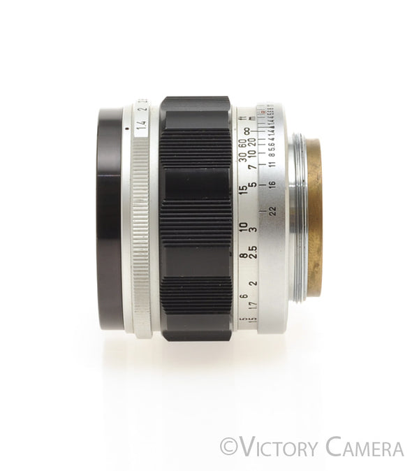 Canon 50mm f1.4 LTM L39 Leica Screw Mount Lens [EXC+]