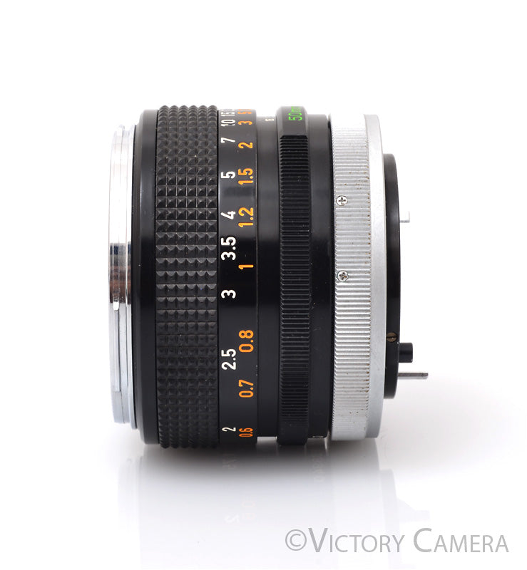Canon FD 50mm f1.4 Fast Prime Lens [EXC+] - Victory Camera