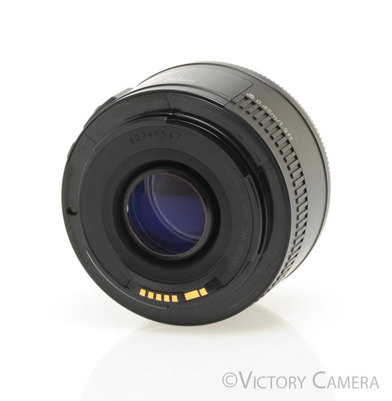 Canon EF EOS 50mm F1.8 II AF Prime Lens [EXC+] - Victory Camera