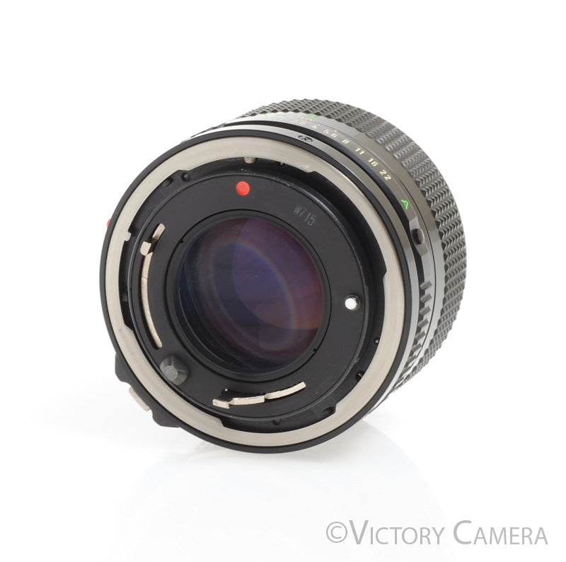 Canon FD 50mm f1.4 (late version) Fast Prime Lens -Clean- - Victory Camera