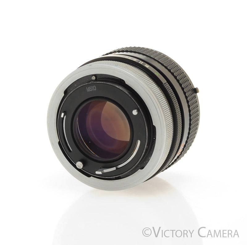 Canon 50mm F1.4 Fast Prime Lens for FD Mount w/ Shade [EXC+] - Victory Camera