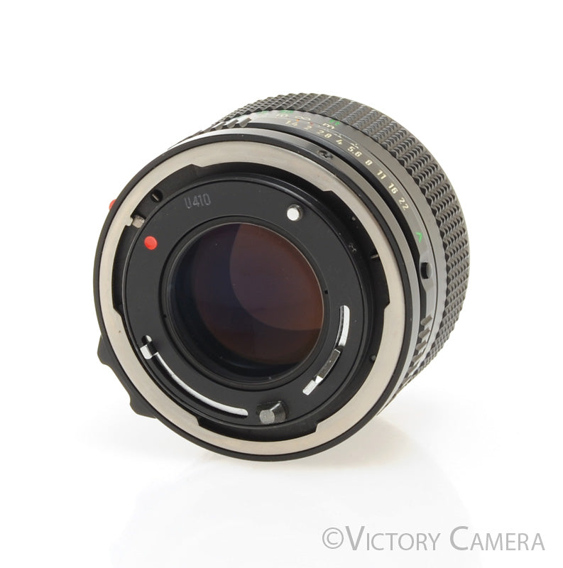 Canon FD 50mm f1.4 (late version) Fast Prime Lens [EXC+] - Victory Camera