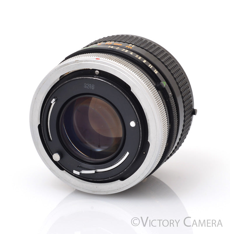 Canon FD S.S.C 50mm f1.4 Fast Prime Lens [EXC] - Victory Camera