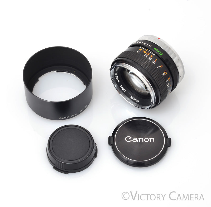 Canon FD 50mm f1.4 Fast Prime Lens [EXC+] - Victory Camera