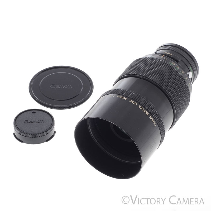 Canon FD 500mm f8 (late version) Telephoto Reflex Lens [EXC] - Victory Camera