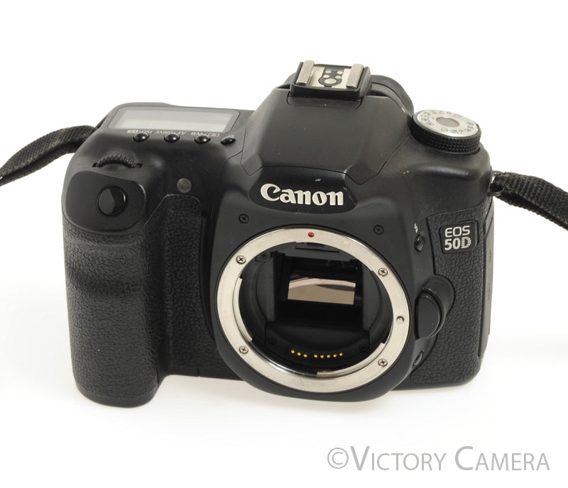 Canon EOS 50D 15.1MP Digital SLR Camera Body w/ Charger  [EXC+] - Victory Camera