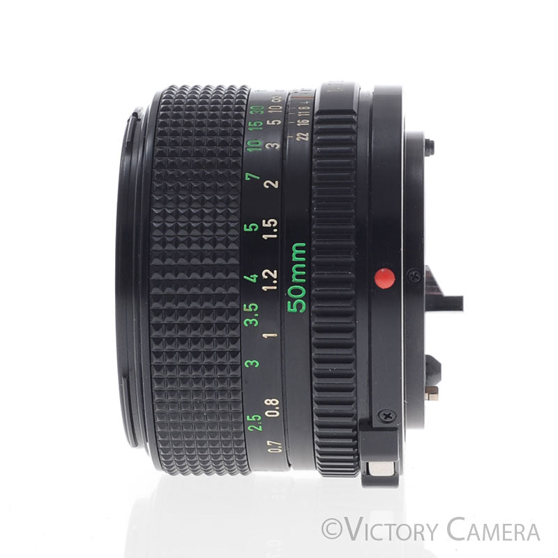 Canon 50mm f1.4 (late model) Fast Prime Lens for FD Mount  [EXC+] - Victory Camera