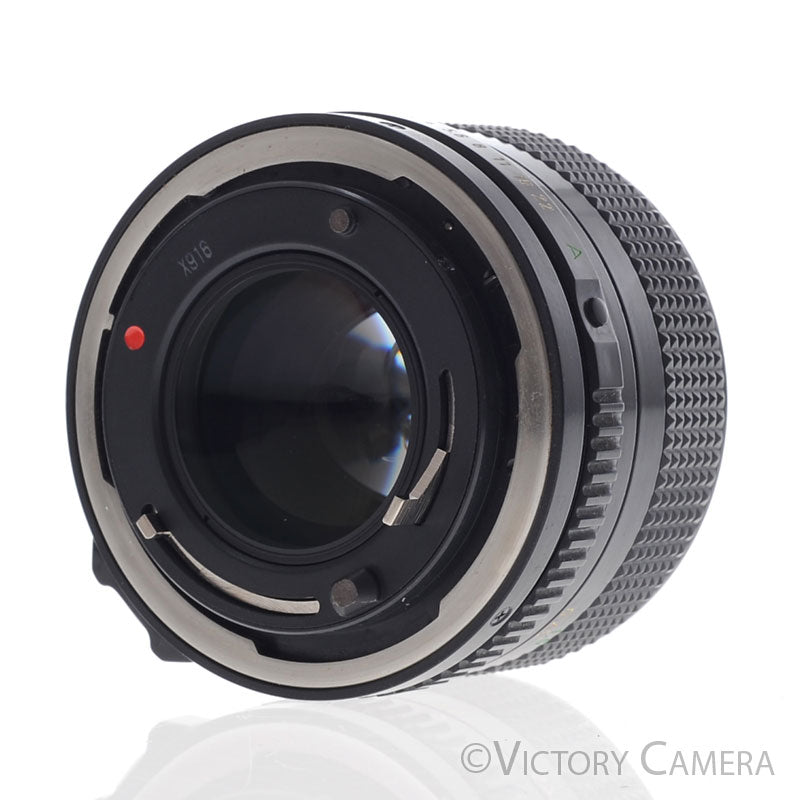 Canon 50mm f1.4 (late model) Fast Prime Lens for FD Mount  [EXC+] - Victory Camera