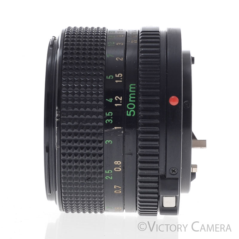 Canon 50mm f1.4 (late model) Fast Prime Lens for FD Mount  [EXC+] - Victory Camera