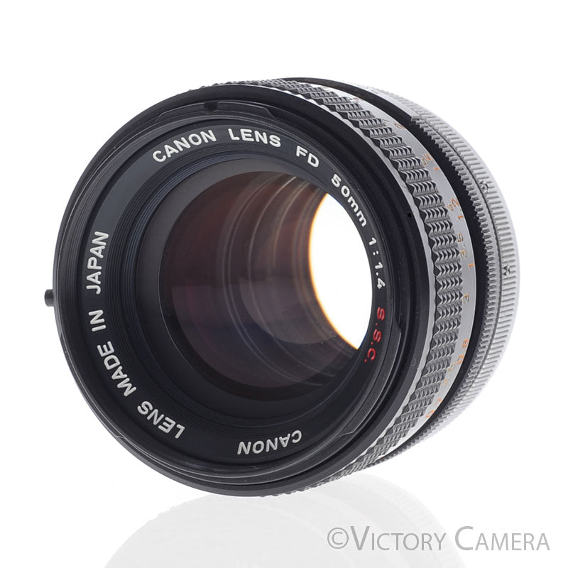 Canon FD S.S.C SSC 50mm f1.4 Fast Prime Lens [EXC] - Victory Camera