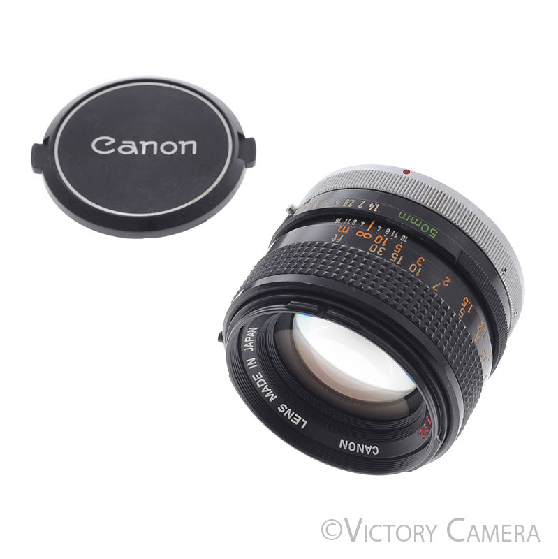 Canon FD S.S.C SSC 50mm f1.4 Fast Prime Lens [EXC] - Victory Camera