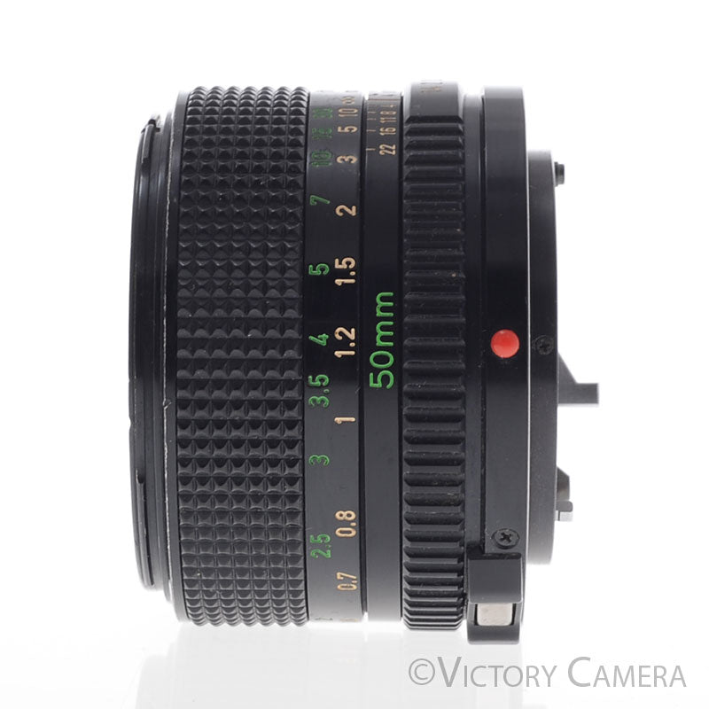 Canon 50mm f1.4 (late model) Fast Prime Lens for FD Mount  [EXC-] - Victory Camera