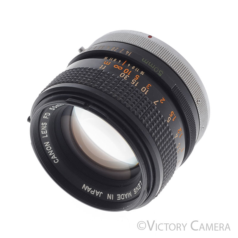 Canon FD 50mm f1.4 S.S.C Fast Prime Lens [EXC] - Victory Camera