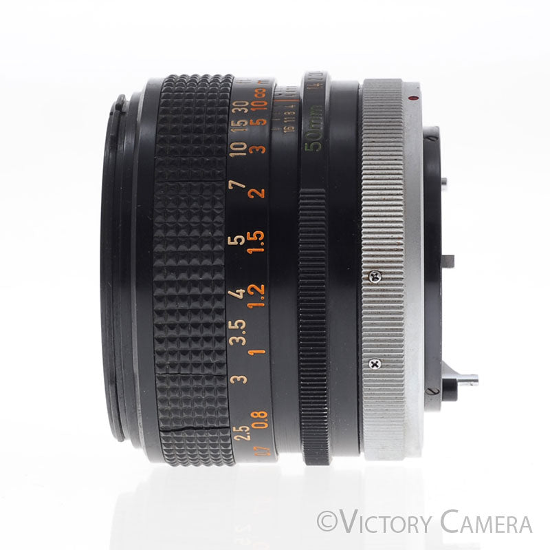 Canon FD 50mm f1.4 S.S.C Fast Prime Lens [EXC] - Victory Camera
