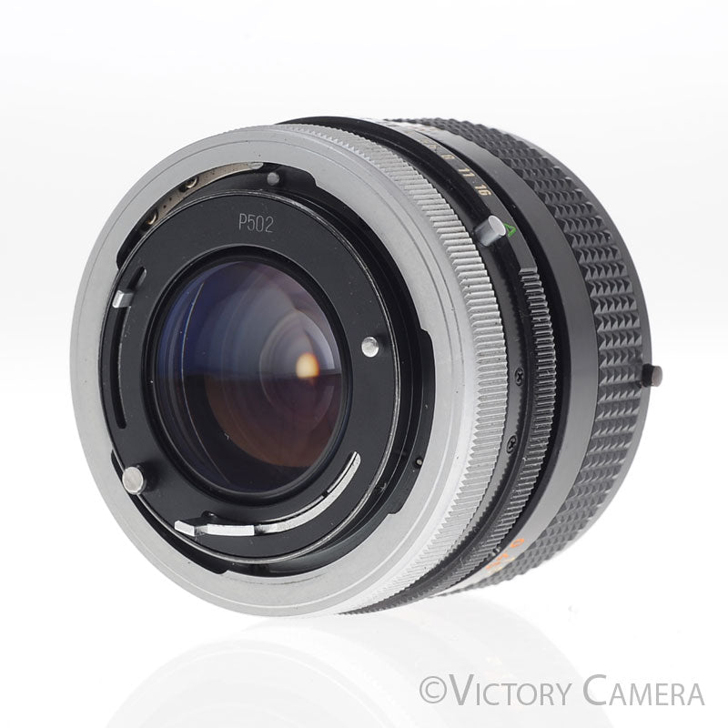 Canon FD 50mm f1.4 S.S.C Fast Prime Lens [EXC-] image 3