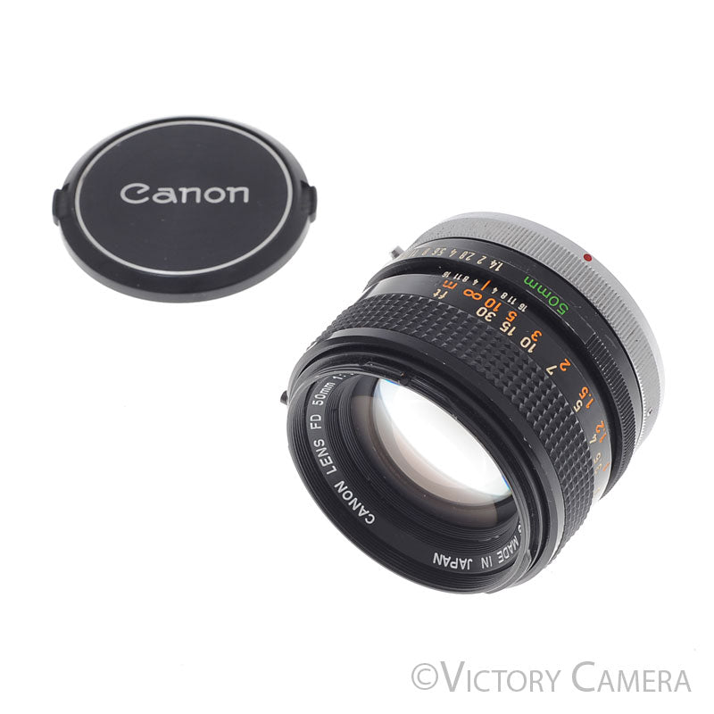 Canon FD 50mm f1.4 S.S.C Fast Prime Lens [EXC-] image 5