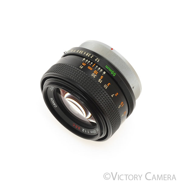 美品 Canon FD 55mm F1.2 S.S.C. Canon FD 55mm f1.2 S.S.C. Lens Review - Lens Legend
